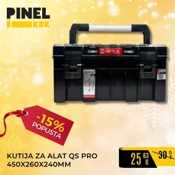 KUTIJA ZA ALAT QS PRO 450X260X240MM | Pinel Krk