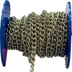 LANAC UKRASNI ŽELJEZNI NIKLOVANI 1.5X6MM 25M | Pinel Krk