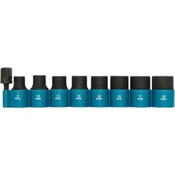 MAKITA SET UD.NAS.KLJUČ S ADAPTEROM 8-18MM 9/1 D-54645 | Pinel Krk