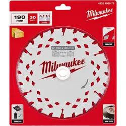 MILWAUKEE KRUŽNI LIST 190X30X1,8X24Z | Pinel Krk