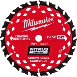 MILWAUKEE KRUŽNI LIST CARBIDE 190X30X1,6X24Z | Pinel Krk