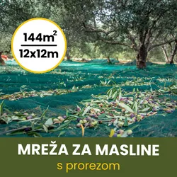 MREŽA ZA MASLINE 12X12 SA PROREZOM | Pinel Krk