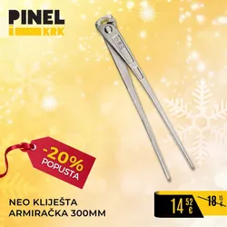 NEO KLIJEŠTA ARMIRAČKA 300MM | Pinel Krk