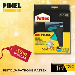PIŠTOLJ+PATRONE PATTEX | Pinel Krk