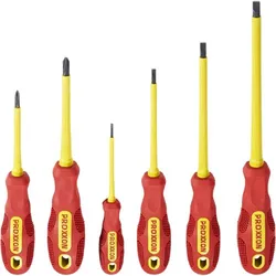 PROXXON SET ODVIJAČA VDE PLOSNATO-KRIŽNI (2.5,4,5.5,6.5,PH1,PH2) | Pinel Krk