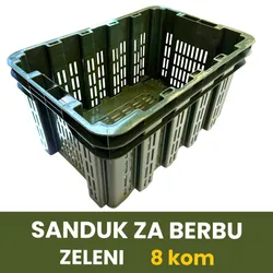 SANDUK ZA BERBU ZELENI 8KOM | Pinel Krk