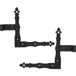 SPOJNICA KUTNA CRNA DMX 250X200X3,0 L/D  827312 | Pinel Krk