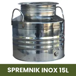 SPREMNIK INOX 15L ZA ULJE | Pinel Krk