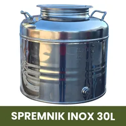 SPREMNIK INOX ZA ULJE 30L - CN | Pinel Krk