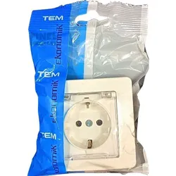 UTIČNICA EKONOMIK BIJELA S POKLOPCEM PROZIRNIM | Pinel Krk