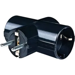 UTIKAČ T 3 PRIKLJUČNICE 16A 250V CRNI | Pinel Krk