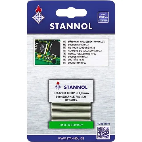 ŽICA ZA LEMLJENJE 1MM/1M HF32