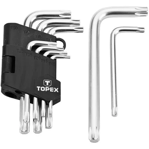 TOPEX SET TORX KLJUČEVA T10-T50