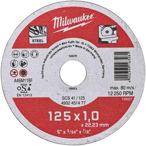 MWK REZNA PLOČA 125X1MM