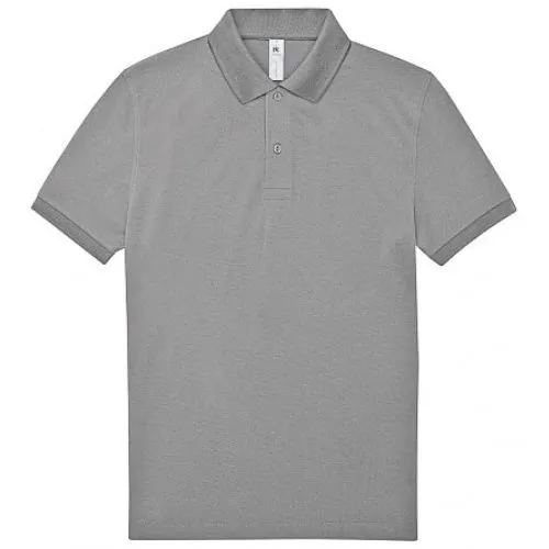 MAJICA POLO B&C SAFRAN 180g KR SPORT GREY M
