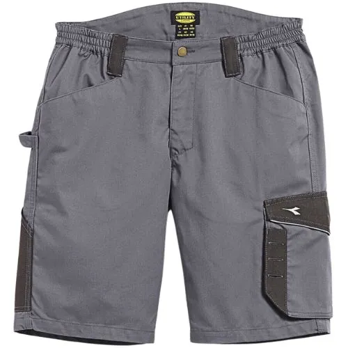 HLAČE KRATKE DIADORA POLY BERMUDA SIVE S