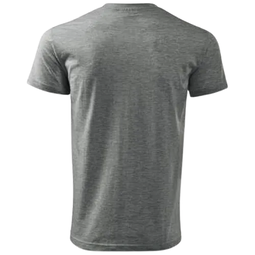 MAJICA T-SHIRT ADLER BASIC 129 TAMNO SIVA MELANŽ S