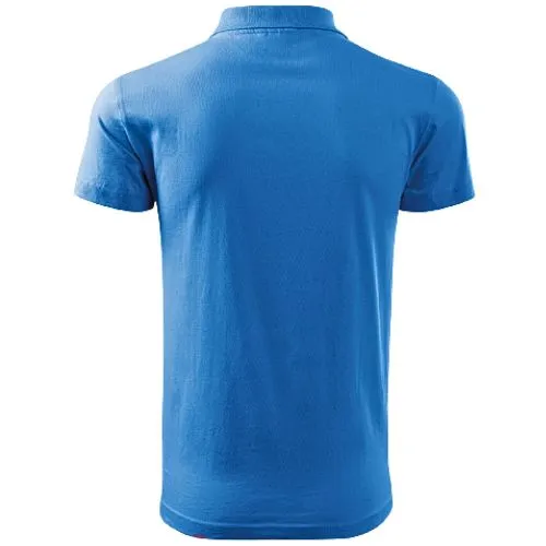 MAJICA POLO ADLER 202 SINGLE JERSEY AZURNO PLAVA M