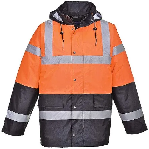 JAKNA HI VIS CONTRAST TRAFFIC S467 NARANČASTA/T.PLAVA L