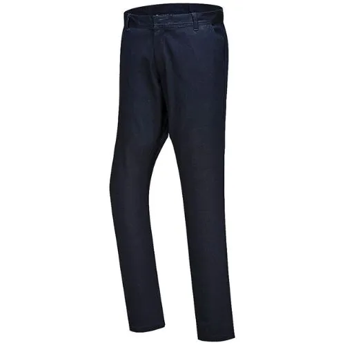 HLAČE STRECH SLIM CHINO S232 T. PLAVE 36