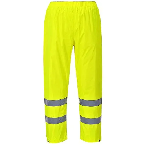 HLAČE VISOKE VIDLJIVOSTI H441 ŽUTE 5XL