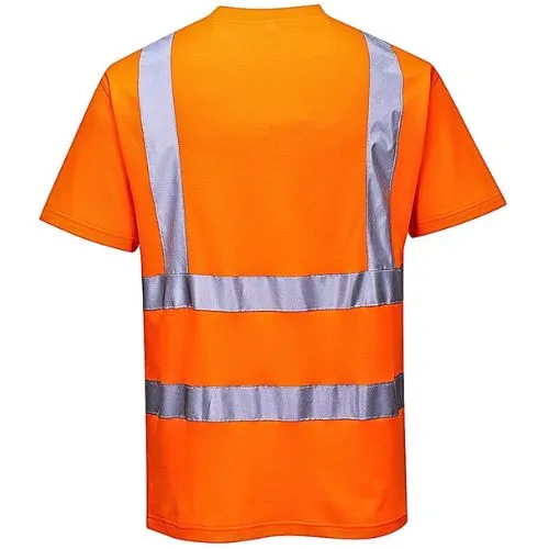 MAJICA T-SHIRT VISOKE VIDLJIVOSTI S170 COTTON COMFORT NARANČASTA L