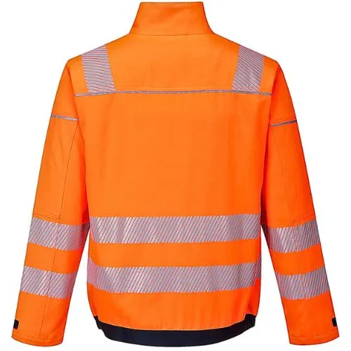 JAKNA HI VIS WORK JACKET T500 NAR/PL XL