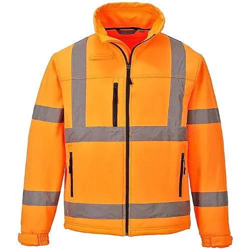 JAKNA SOFTSHELL S424 HI VIS NARANČASTA XL