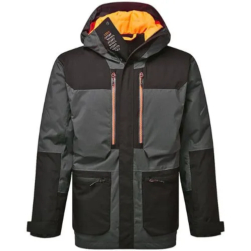 JAKNA WINTER PARKA EV461 METALNO SIVA L