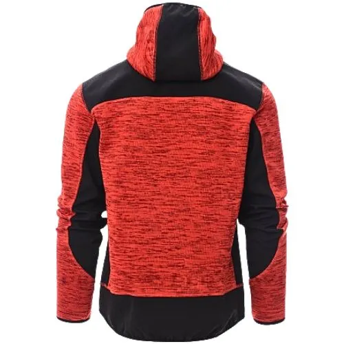 SOFTSHELL PAYPER TRIP KNITTED RED XL