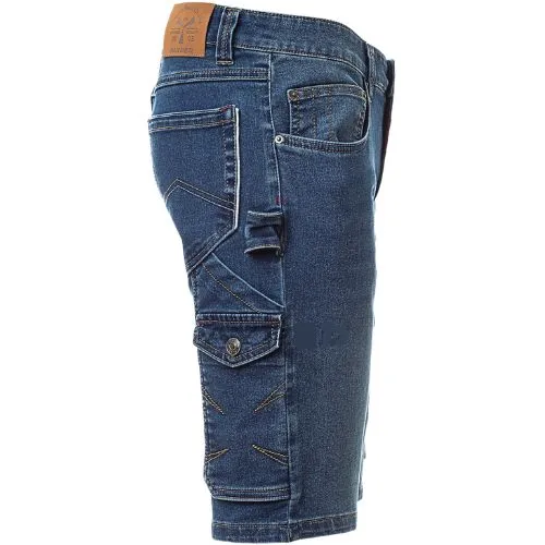 HLAČE KRATKE PAYPER WEST SHORTS DENIM BLUE 44
