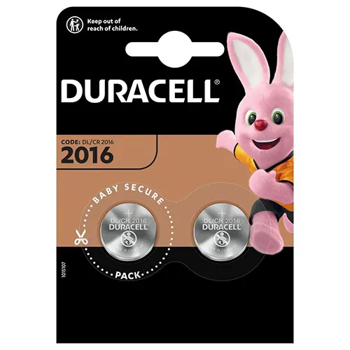 DURACELL BLISTER DL 2016 2/1