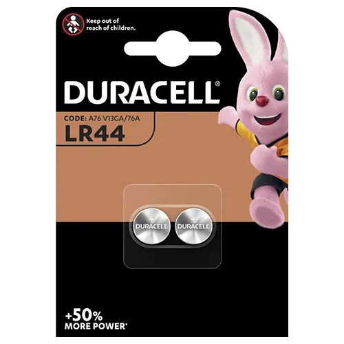 DURACELL BLISTER LR 44 2/1