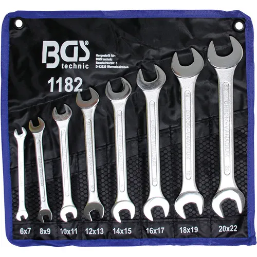 BGS SET KLJUČEVA VILJUŠKASTIH 6-22MM 8-DJELNI 1182