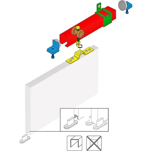 VODILICA ALU 200CM SET