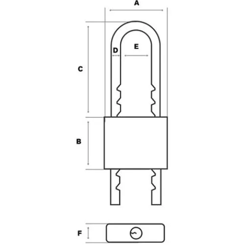 LOKOT PROTECT 50MM MESING DUGI LUK 9 POZICIJA