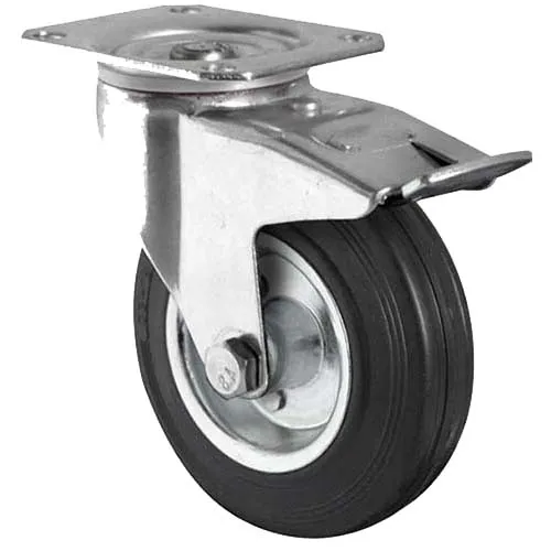 KOTAČ GUMENI 200 OKRETNI S KOČNICOM COM