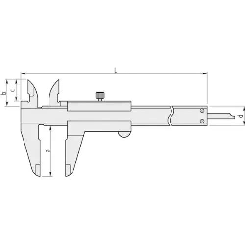 POMIČNO MJERILO 0-150 MM