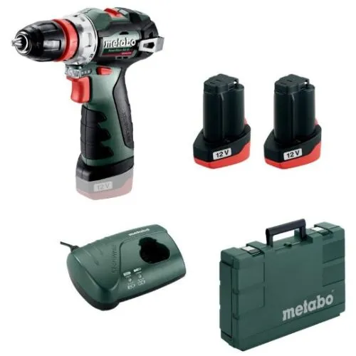 METABO ODVIJAČ AKU POWERMAXX BS BL Q 12V 2X2AH