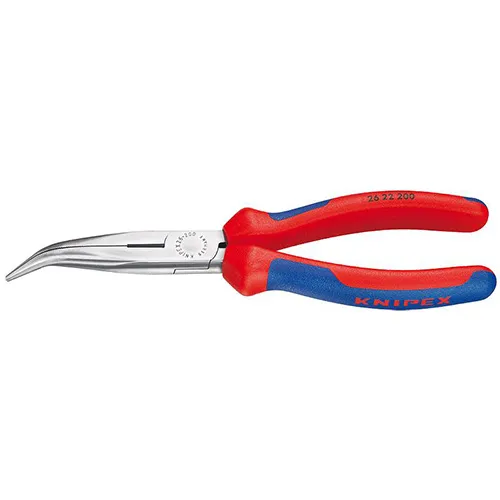 KNIPEX KLIJEŠTA POLUOKRUGLA ŠPIC KRIVA 200MM