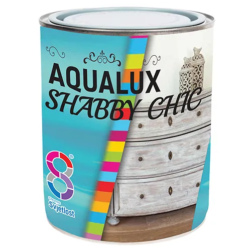 AQUALUX SHABBY CHIC BIJELA ČIPKA 0.75L