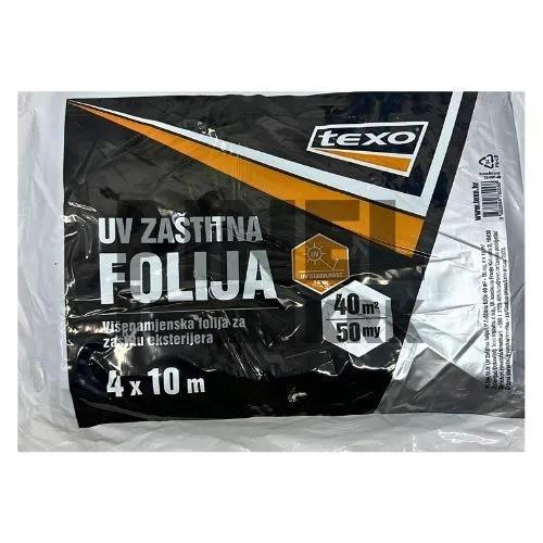 FOLIJA ZAŠTITNA UV 4X10M