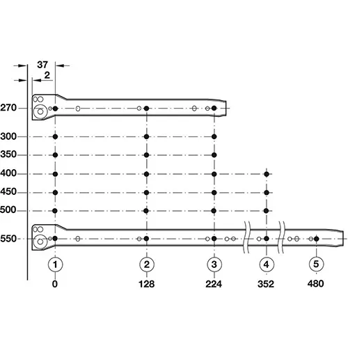 VODILICA MATRIX BOX SINGLE A25 118/300MM