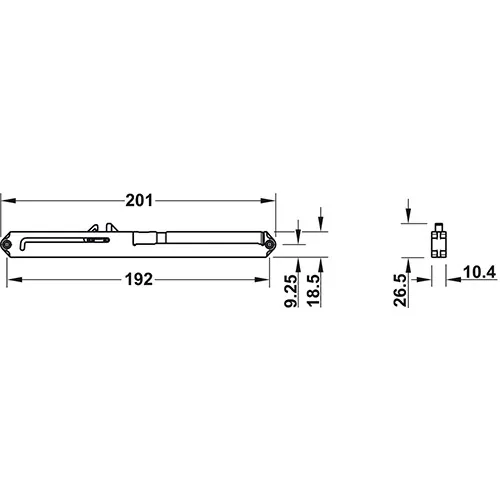 UBLAŽIVAČ ZA MATRIX BOX SINGLE 16MM