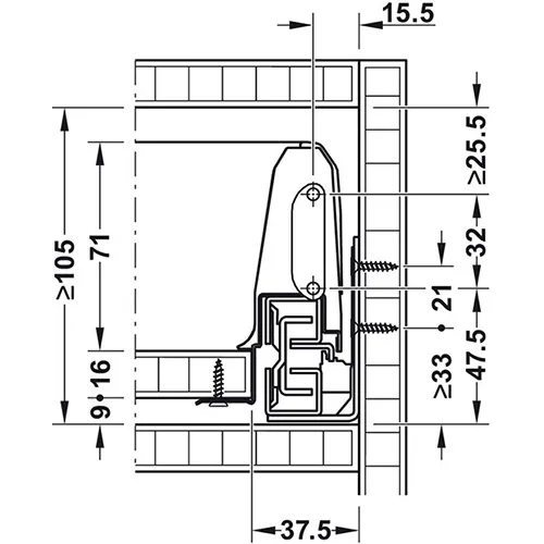 VODILICA MATRIX BOX S35 16/84/400MM