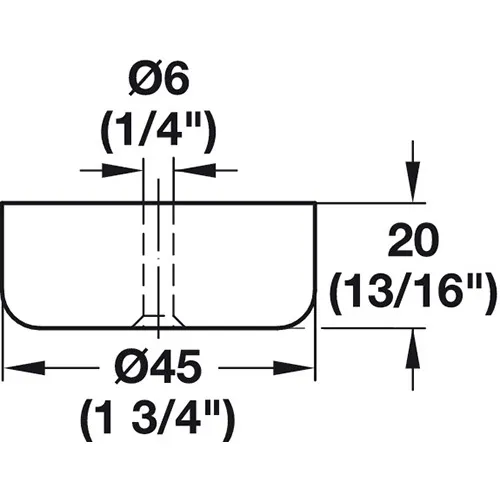 NOGA PVC 20MM CRNA