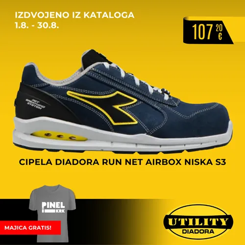 CIPELA DIADORA RUN NET AIRBOX NISKA PLAVA S3 39