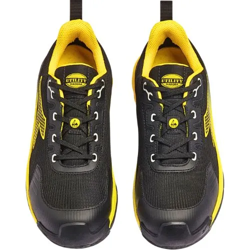 CIPELA DIADORA VORTEX DA2 S3S LOW CRNO/ŽUTA 39