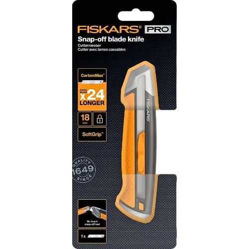 FISKARS SKALPEL CARBON MAX 18MM 1027227