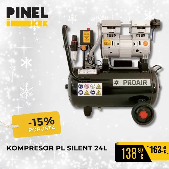 KOMPRESOR PL SILENT 24L